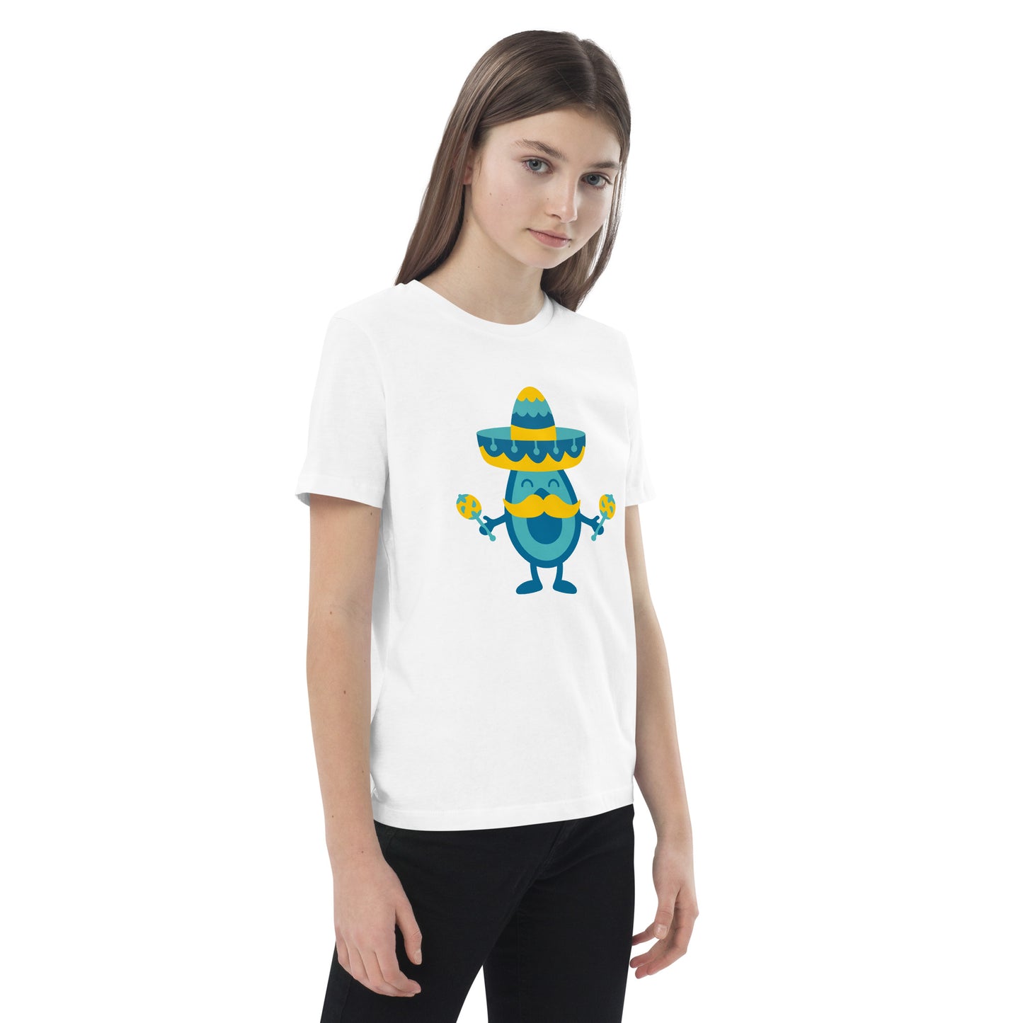 Camiseta infantil de algodón orgánico